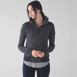Lululemon grey sweater with thumbholes (Hug it out style)